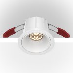 Встраиваемый светильник Maytoni DL043-01-10W3K-D-RD-W Alfa LED