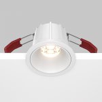 Встраиваемый светильник Maytoni DL043-01-10W3K-RD-W Alfa LED