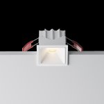 Встраиваемый светильник Maytoni DL043-01-10W3K-SQ-W-1 Alfa LED