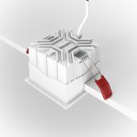Встраиваемый светильник Maytoni DL043-01-15W3K-D-SQ-WB Alfa LED