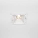 Встраиваемый светильник Maytoni DL043-01-15W3K-D-SQ-W Alfa LED