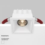 Встраиваемый светильник Maytoni DL043-01-15W3K-SQ-W Alfa LED