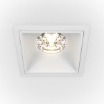 Встраиваемый светильник Maytoni DL043-01-15W4K-SQ-W Alfa LED