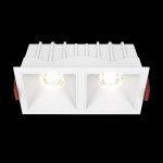 Встраиваемый светильник Maytoni DL043-02-10W3K-D-SQ-W Alfa LED