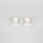 Встраиваемый светильник Maytoni DL043-02-10W3K-SQ-W Alfa LED
