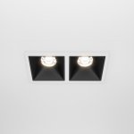 Встраиваемый светильник Maytoni DL043-02-10W4K-D-SQ-WB Alfa LED