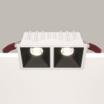 Встраиваемый светильник Maytoni DL043-02-10W4K-D-SQ-WB Alfa LED