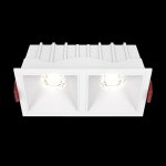 Встраиваемый светильник Maytoni DL043-02-10W4K-D-SQ-W Alfa LED