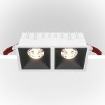 Встраиваемый светильник Maytoni DL043-02-15W3K-D-SQ-WB Alfa LED