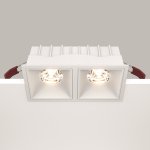 Встраиваемый светильник Maytoni DL043-02-15W3K-D-SQ-W Alfa LED