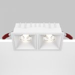 Встраиваемый светильник Maytoni DL043-02-15W4K-SQ-W Alfa LED