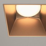 Встраиваемый светильник Maytoni DL051-01-GU10-SQ-WMG Share
