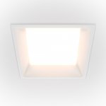 Встраиваемый светильник Maytoni DL054-18W3K-W Okno