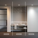 Встраиваемый светильник Maytoni DL055-24W3-4-6K-W Okno