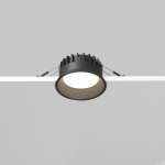 Встраиваемый светильник Maytoni DL055-8W3-4-6K-B Okno