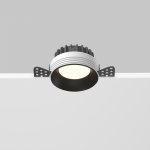 Встраиваемый светильник Technical DL055-8W3-4-6K-TRS-B