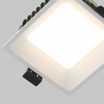 Встраиваемый светильник Maytoni DL056-8W3-4-6K-W Okno