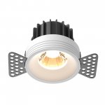 Встраиваемый светильник Maytoni DL058-12W2.7K-TRS-W Round