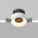 Встраиваемый светильник Maytoni DL058-12W2.7K-TRS-W Round