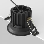 Встраиваемый светильник Maytoni DL058-12W4K-B Round