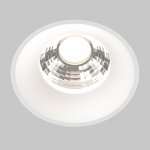 Встраиваемый светильник Maytoni DL058-12W4K-TRS-W Round