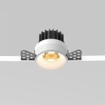 Встраиваемый светильник Maytoni DL058-7W2.7K-TRS-W Round