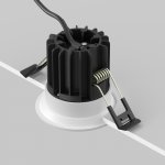 Встраиваемый светильник Maytoni DL058-7W2.7K-W Round