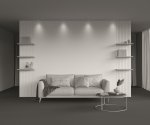 Встраиваемый светильник Maytoni DL058-7W3K-TRS-B Round