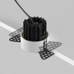 Встраиваемый светильник Maytoni DL058-7W4K-TRS-BS Round