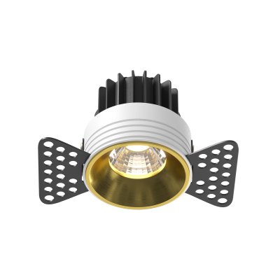 Встраиваемый светильник Maytoni DL058-7W4K-TRS-BS Round