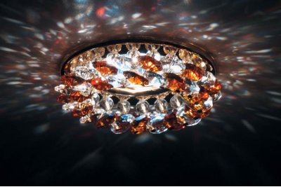 Светильник встраиваемый Donolux DL061.79.1/7crystal/topaz