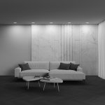 Встраиваемый светильник Technical DL066-12W3-6K-B