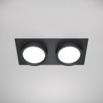 Встраиваемый светильник Maytoni DL086-02-GX53-SQ-B Hoop