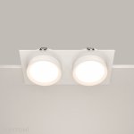 Встраиваемый светильник Maytoni DL086-02-GX53-SQ-W Hoop