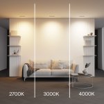 Встраиваемый светильник Technical DL100-12W2.7-3-4K-B