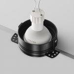 Встраиваемый светильник Maytoni DL101-GU10-TRS-B Flint