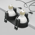 Встраиваемый светильник Technical DL126-02-GU10-B