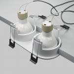 Встраиваемый светильник Technical DL126-02-GU10-W