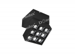 Donolux Led св-к накладной,11Вт, L95хW95хH97мм, 812Лм, 24°, 3000К, IP20, Ra >90 черный,блок питания в комплекте