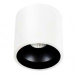 Donolux Светильник светодиодный, накладной 220В, 4Вт, 300LM, 3000К, IP20, 40° D79 H80 мм, белый/черн