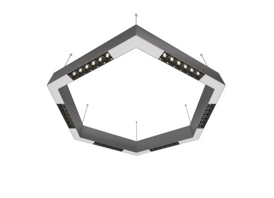 Donolux Led св-к накладной, 36W, 700х606мм, H71,5мм, 2330Lm, 48°, 3000К, IP20, корпус алюминий, черные модули, белый декор, блок питания AC/DC 24V в комплекте Donolux Led св-к накладной, 36W, 700х606мм, H71,5мм, 2330Lm, 48°, 3000К, IP20, корпус алюминий, черные модули, белый декор, блок питания AC/DC 24V в комплекте