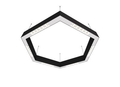 Donolux Led св-к накладной, 36W, 700х606мм, H71,5мм, 2590Lm, 34°, 3000К, IP20, корпус черный, белые модули, белый декор, блок питания AC/DC 24V в комплекте Donolux Led св-к накладной, 36W, 700х606мм, H71,5мм, 2590Lm, 34°, 3000К, IP20, корпус черный, белые модули, белый декор, блок питания AC/DC 24V в комплекте