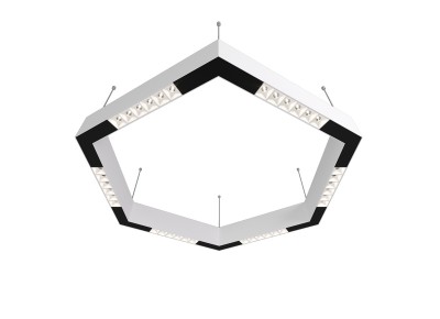Donolux Led св-к накладной, 36W, 700х606мм, H71,5мм, 2590Lm, 34°, 3000К, IP20, корпус белый, белые модули, черный декор, блок питания AC/DC 24V в комплекте Donolux Led св-к накладной, 36W, 700х606мм, H71,5мм, 2590Lm, 34°, 3000К, IP20, корпус белый, белые модули, черный декор, блок питания AC/DC 24V в комплекте