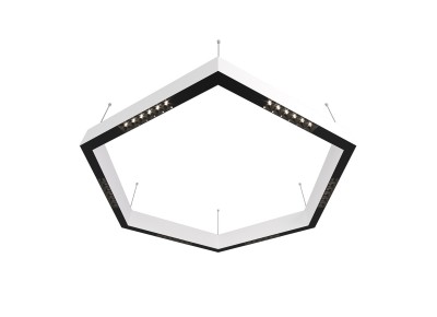 Donolux Led св-к накладной, 36W, 900х780мм, H71,5мм, 2090Lm, 48°, 3000К, IP20, корпус белый, черные модули, черный декор, блок питания AC/DC 24V в комплекте Donolux Led св-к накладной, 36W, 900х780мм, H71,5мм, 2090Lm, 48°, 3000К, IP20, корпус белый, черные модули, черный декор, блок питания AC/DC 24V в комплекте