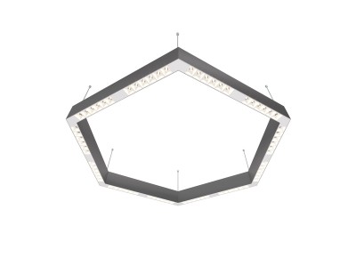 Donolux Led св-к подвесной, 72W, 900х780мм, H71,5мм, 8840Lm, 48°, 3000К, IP20, корпус алюминий, белые модули, белый декор,  блок питания AC/DC 24V в комплекте