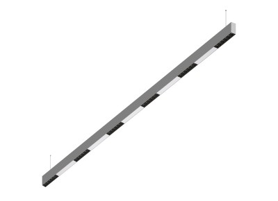 Donolux Led св-к подвесной, 36W, 2002х32мм, H71,5мм, 2620Lm, 34°, 3000К, IP20, корпус алюминий, черные модули, белый декор, блок питания AC/DC 24V в комплекте