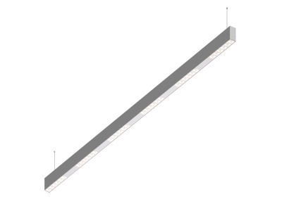 Donolux Led св-к подвесной, 36W, 1502х32мм, H71,5мм, 2775Lm, 48°, 3000К, IP20, корпус алюминий, белые модули, белый декор, блок питания AC/DC 24V в комплекте