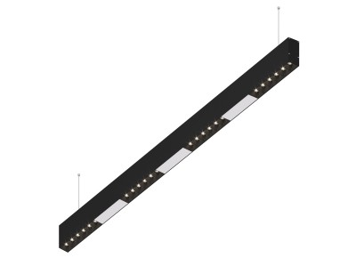 Donolux Led св-к подвесной, 24W, 1002х32мм, H71,5мм, 1850Lm, 48°, 3000К, IP20, корпус черный, черные модули, белый декор, блок питания AC/DC 24V в комплекте Donolux Led св-к подвесной, 24W, 1002х32мм, H71,5мм, 1850Lm, 48°, 3000К, IP20, корпус черный, черные модули, белый декор, блок питания AC/DC 24V в комплекте