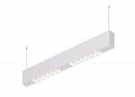 Donolux Led св-к подвесной, 12W, 502х32мм, H71,5мм, 975Lm, 34°, 3000К, IP20, корпус белый, белые модули, белый декор, блок питания AC/DC 24V в комплекте