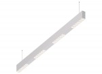 Donolux Led св-к подвесной, 24W, 1002х32мм, H71,5мм, 1850Lm, 48°, 3000К, IP20, корпус белый, белые модули, белый декор, блок питания AC/DC 24V в комплекте